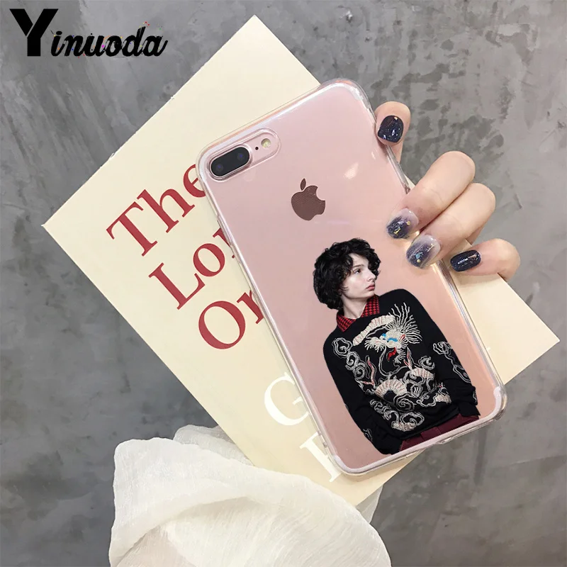 Yinuoda ТВ Finn Wolfhard Stranger Things роскошный высококачественный чехол для телефона iPhone 8 7 6 6S Plus X XS max 10 5 5S SE XR Coque Shell - Цвет: 8