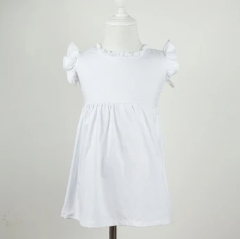 

2017 new Factory New Style boutique Baby Girls Persnickety Remake Dresses bulk wholesale Toddler floral flutter cap sleeve dress