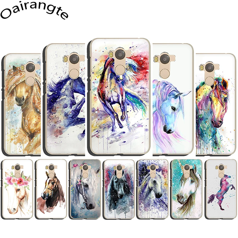 

watercolor horse Phone Case for Xiaomi Redmi 4A 4X 5 6 A Plus Pro 7 GO Note 4 4X 5 6 7 8 Pro 7A K20 Pro