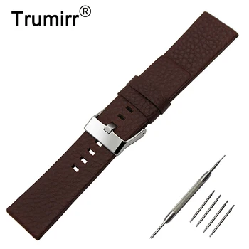 

Italian Genuine Leather Watchband 20mm 24mm for Jacques Lemans Frederique Constant Orient Watch Band Steel Buckle Wrist Strap