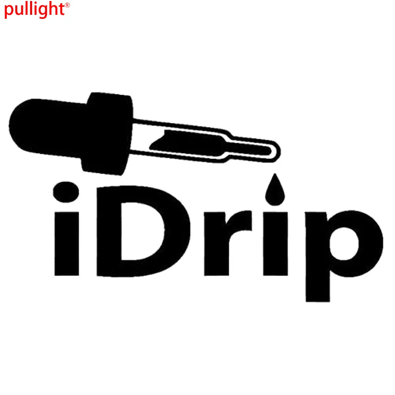 18 см * 10 IDrip Наклейка Виниловая наклейка для автомобиля забавная Vape капельная Vapor