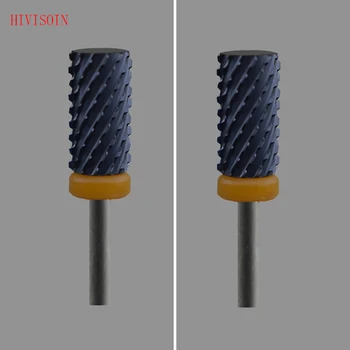 

2 Pcs/Lot Black Ceramic Nail Drill Bit - Small Barrel Bit - XXC (1089.060)