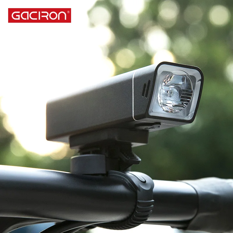 Велосипедный фонарь Gaciron IPX светодиодный водонепроницаемый перезаряжаемый с