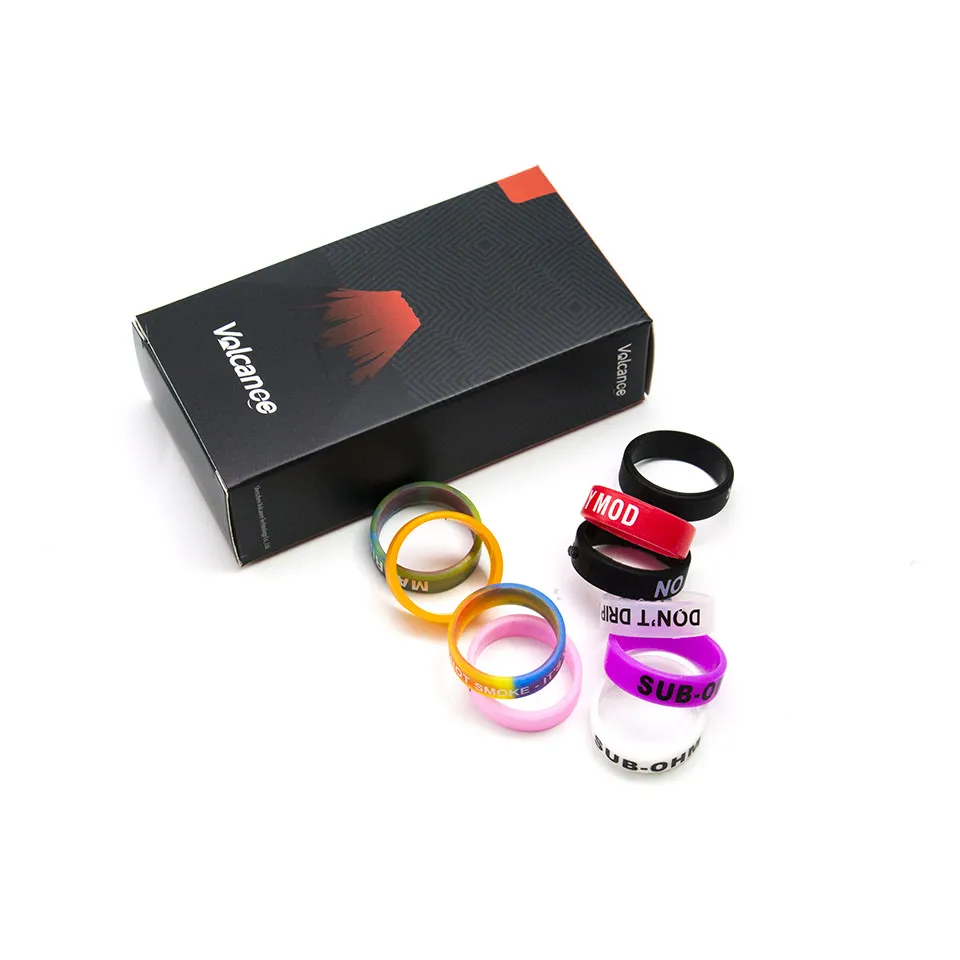 10 шт. силиконовые аксессуары для электронных сигарет RDTA Tank Atomizer|atomizer ring|silicone