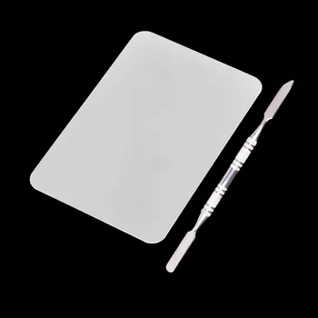 

1Pcs Square Eyeshadow Palette Empty Powder Pan Eye Make Up Color Palettes Cosmetic Makeup Spatula Pans Tool Kit for Women