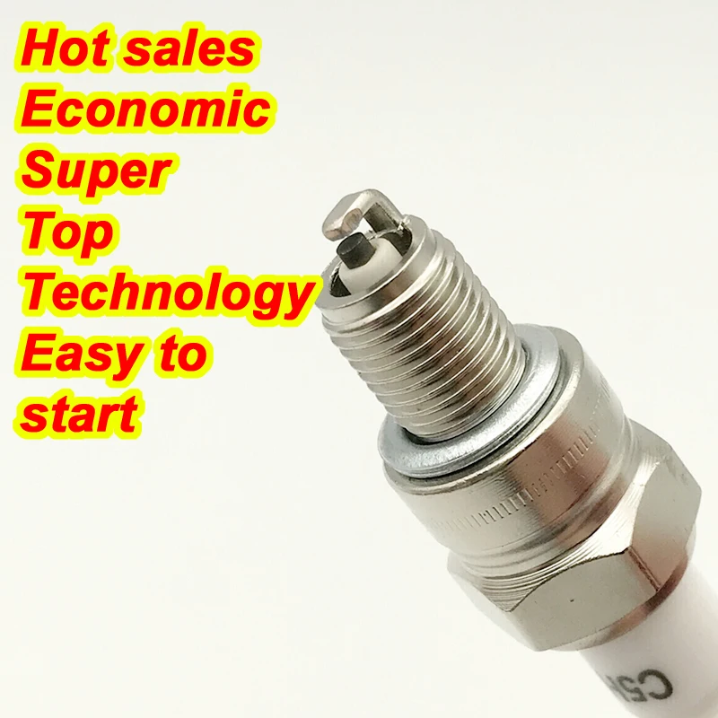 

1PC Motorcycle C5HSA Spark Plug For CR5HSA CR6HSA C6HSA U5AC NAR17 P-Z9HC U16FS-L U16FS-U U17F Z9Y IUF22 U6AC U20FS A6TC A5TC