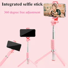 Портативный монопод 3 в 1 беспроводной Bluetooth селфи палка+ мини селфи штатив с пультом дистанционного управления для iPhone X 8 7 6s plus