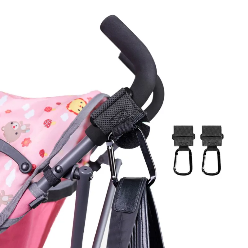 Infant Baby Square Carabiner Hook Convenient Safe Stroller Hook Kids Baby Stroller Accessories 2