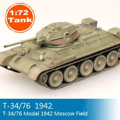 

Magic Power Scale Model 1:72 Scale Tank Model T-34/76 1942 Tank Static Model 36264 Tank Collection