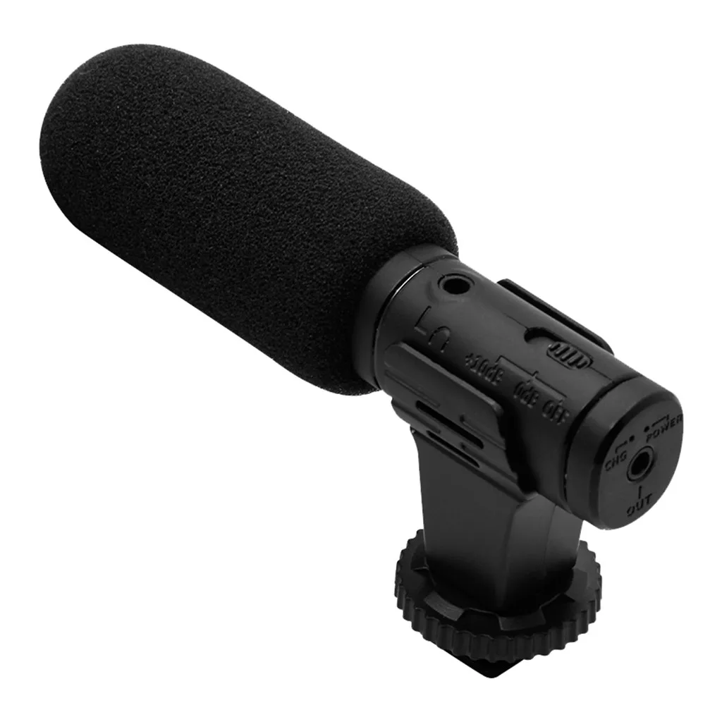 

MIC-07 Camera Phone Universal Mini Portable Video Microphone for SLR Cameras 2019 High Quality