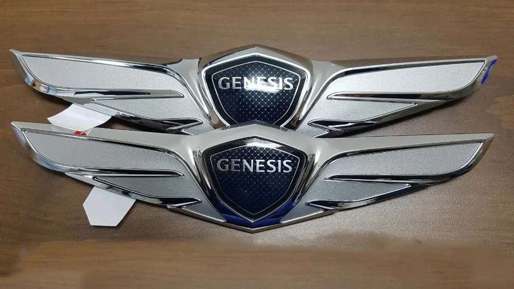 Логотип крыла эмблема Переднего Капота заднего багажника значок для Hyundai Genesis 2017 +