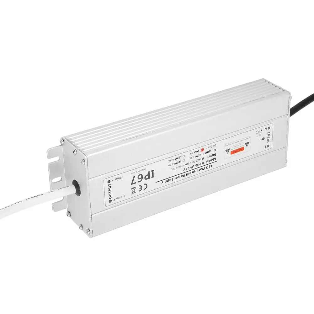 24 V 120 W 5A Светодиодный источник питания IP67 Водонепроницаемый светодиодный трансформатор драйвера
