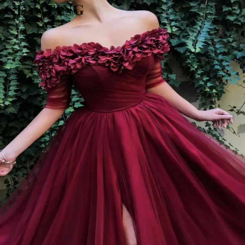 rose prom dress