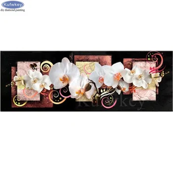 

5D DIY,Special Shape,Diamond Painting Orchids flowers,Diamond Embroidery,Cross Stitch,Rhinestone Diamond Mosaic Sale,wall Decor