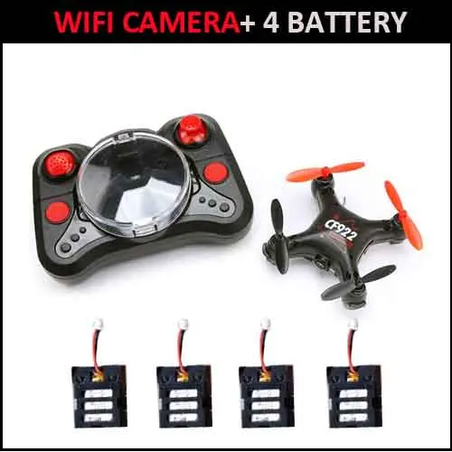 WIFI Cam 4BAT Радиоуправляемый квадрокоптер Дрон Дроны с камерой HD 2,4G 4CH 3D флип Безголовый режим мини Квадрокоптер Дрон лучшая игрушка для детей VS S9W S9 - Цвет: WIFI Cam 4BAT