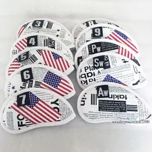 Новые cooyute Гольф шлем белый баннер утюги для гольфа шлем унисекс баннер клюшки для гольфа утюги для гольфа Шлем