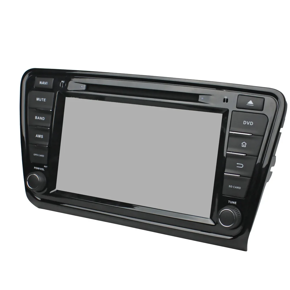 Best 2GB RAM Quad Core 8" Android 8.1 Car DVD Player for Skoda Octavia 2014 2015 2016 With GPS Radio Bluetooth WIFI 16GB ROM 3