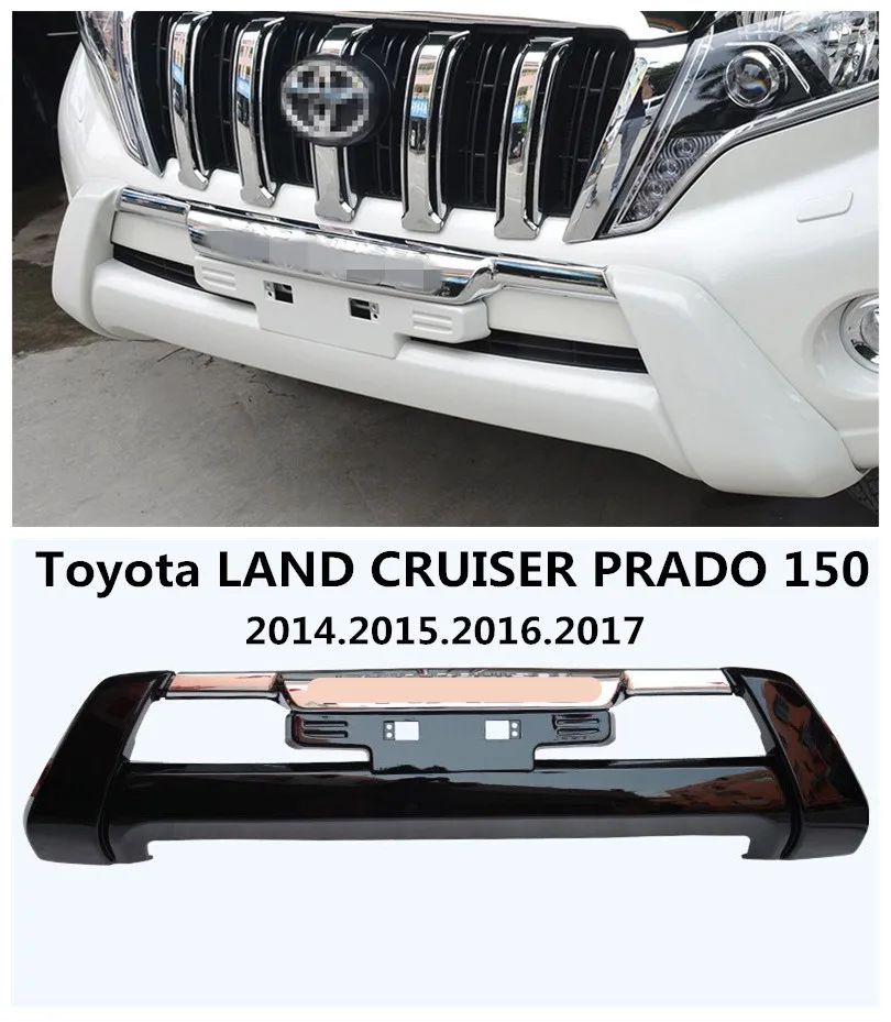 Car Front BUMPER GUARD For Toyota LAND CRUISER PRADO FJ150 2014 2015