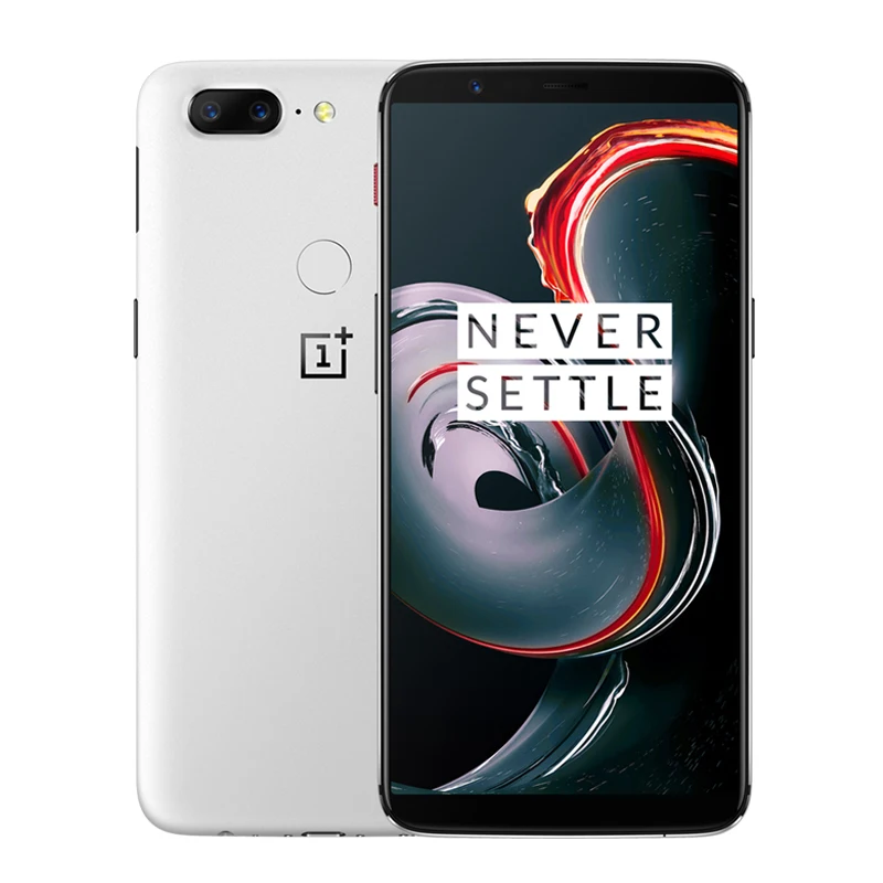 Original OnePlus 5T Cell Phone 6.01 inch 8GB RAM 128GB ROM Snapdragon 835 Octa Core Android 7.1 Dual Back Camera NFC Smartphone