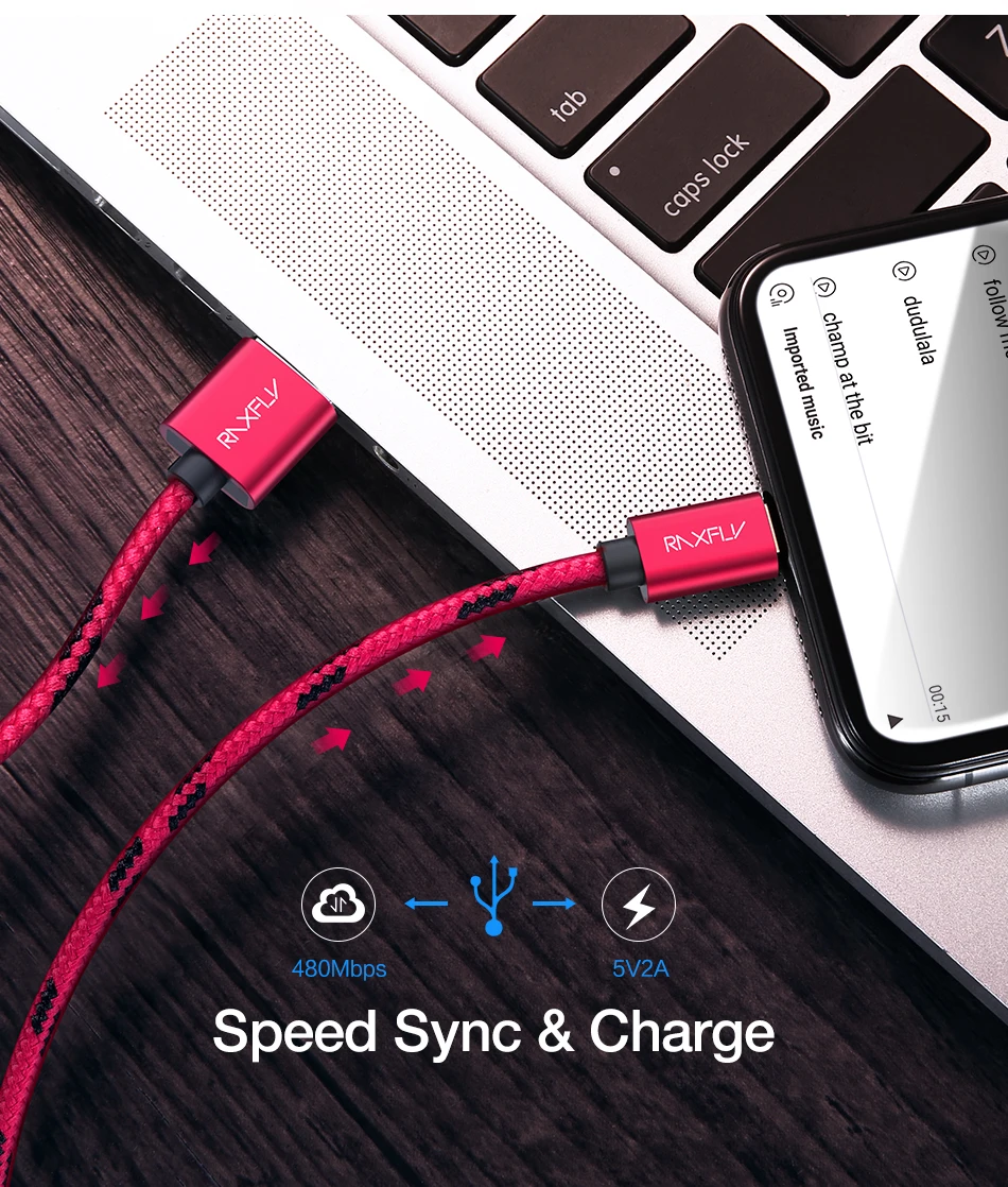 RAXFLY Lightning/USB кабель для iPhone XS Max XR кабель синхронизации данных зарядный провод шнур для iPhone X 8 7 Plus 6 S зарядное устройство провод для зарядки зарядка для айфона шнур для айфона