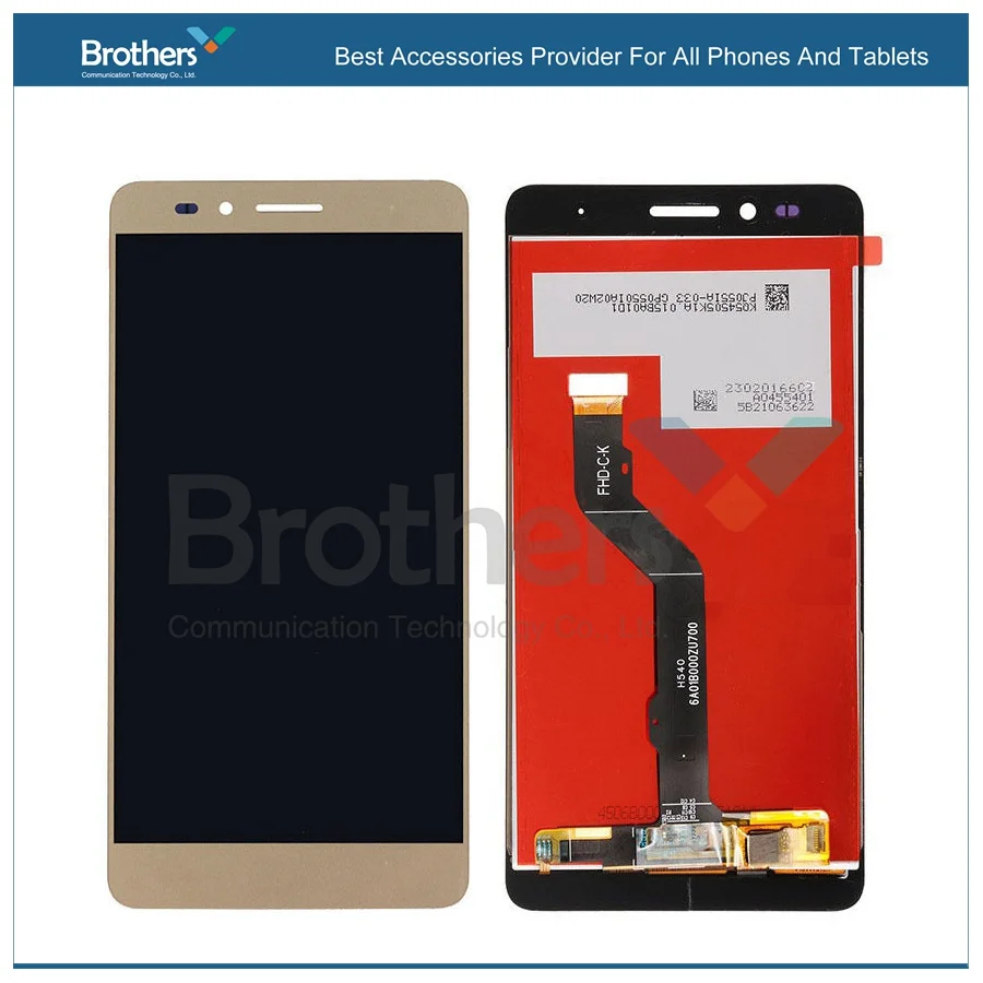

White Gold Black For Huawei Honor 5X LCD Screen Display With Touch Screen Digitizer Assembly With Frame For Honor 5X Touch Panel
