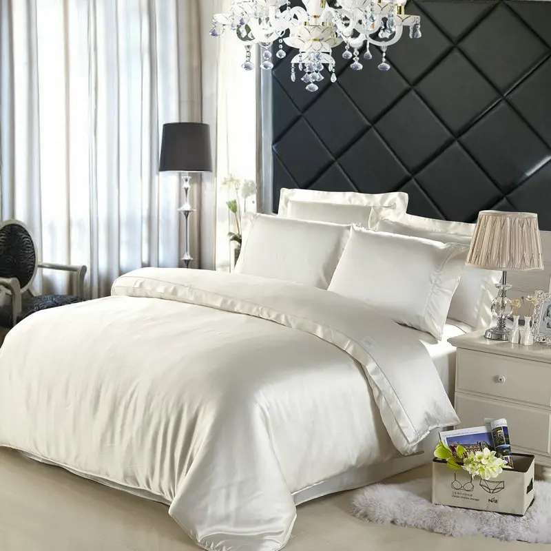 Aeproductgetsubject Silk Bed Sheets 4 King Size Queen Size 4pcs