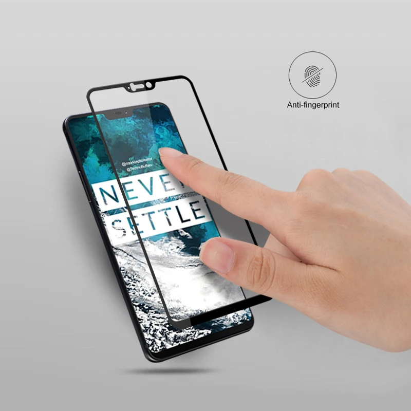 6D закаленное стекло для Oneplus 6 oneplus 5 полное покрытие Защитная пленка 5T 6T|Защитные