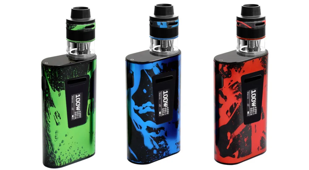Aspire Typhon Revvo Kit 100W Typhon 100 MOD 5000mAh E Cigarette Internal Battery and 3.6ml Revvo Tank with ARC Coil 02