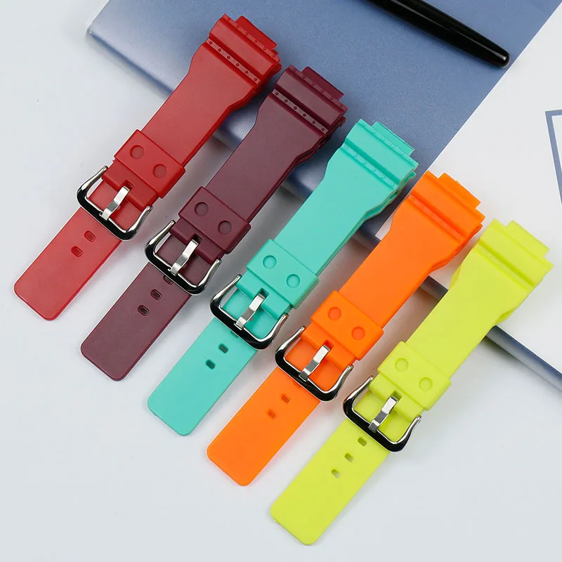 

Women's strap for Casio resin strap G-SHOCK GMA-S110 GMA-S120 S130 men's rubber strap accessories