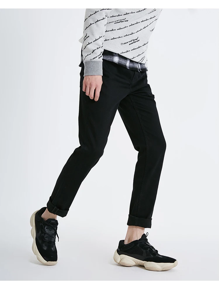 JackJones Для мужчин тянущиеся женские черные плотно прилегает к телу ноги обтягивающие джинсы 219232503