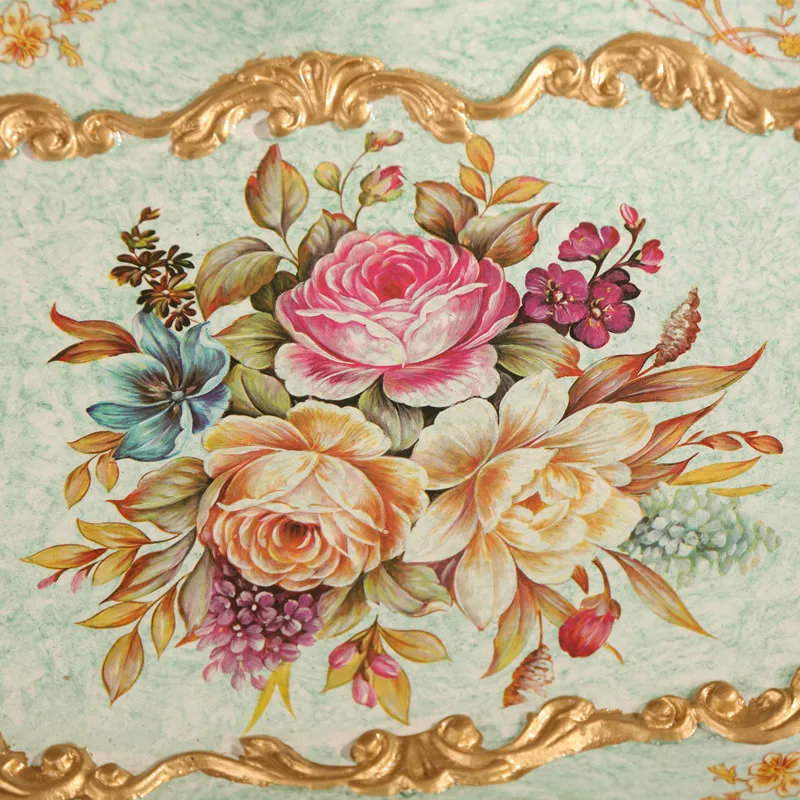 Continental Retro Home Furnishing Palace Luxury Garden Decor Fruit Continental Retro Home Furnishing Palace Luxury Garden Decor Fruit Plate Resin And Set The Table Special Offer In Dishes Plates From
