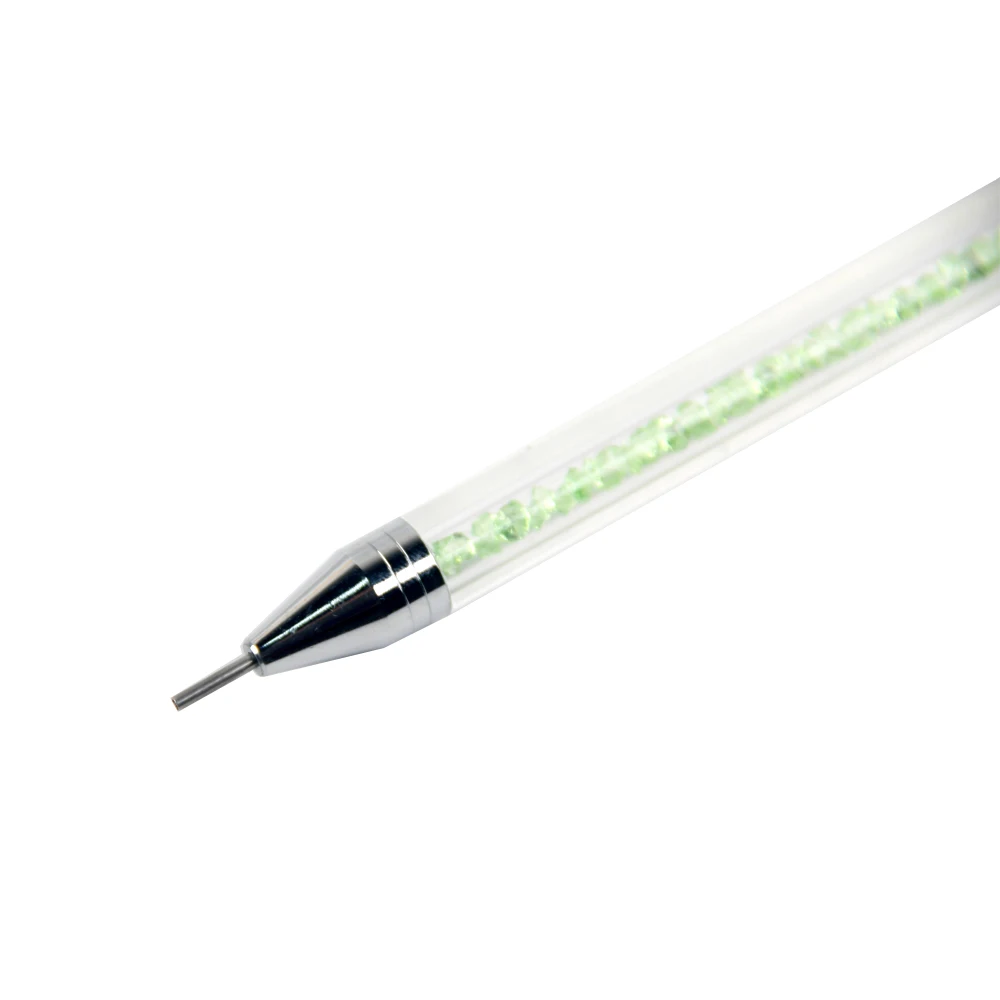 Angnya 1 шт. двойной головкой точечная ручка-аппликатор карандаш для алмазной вышивки DIY алмазная живопись ручка акриловый Фрезер для ногтей cо шлифовальными инструмент A149