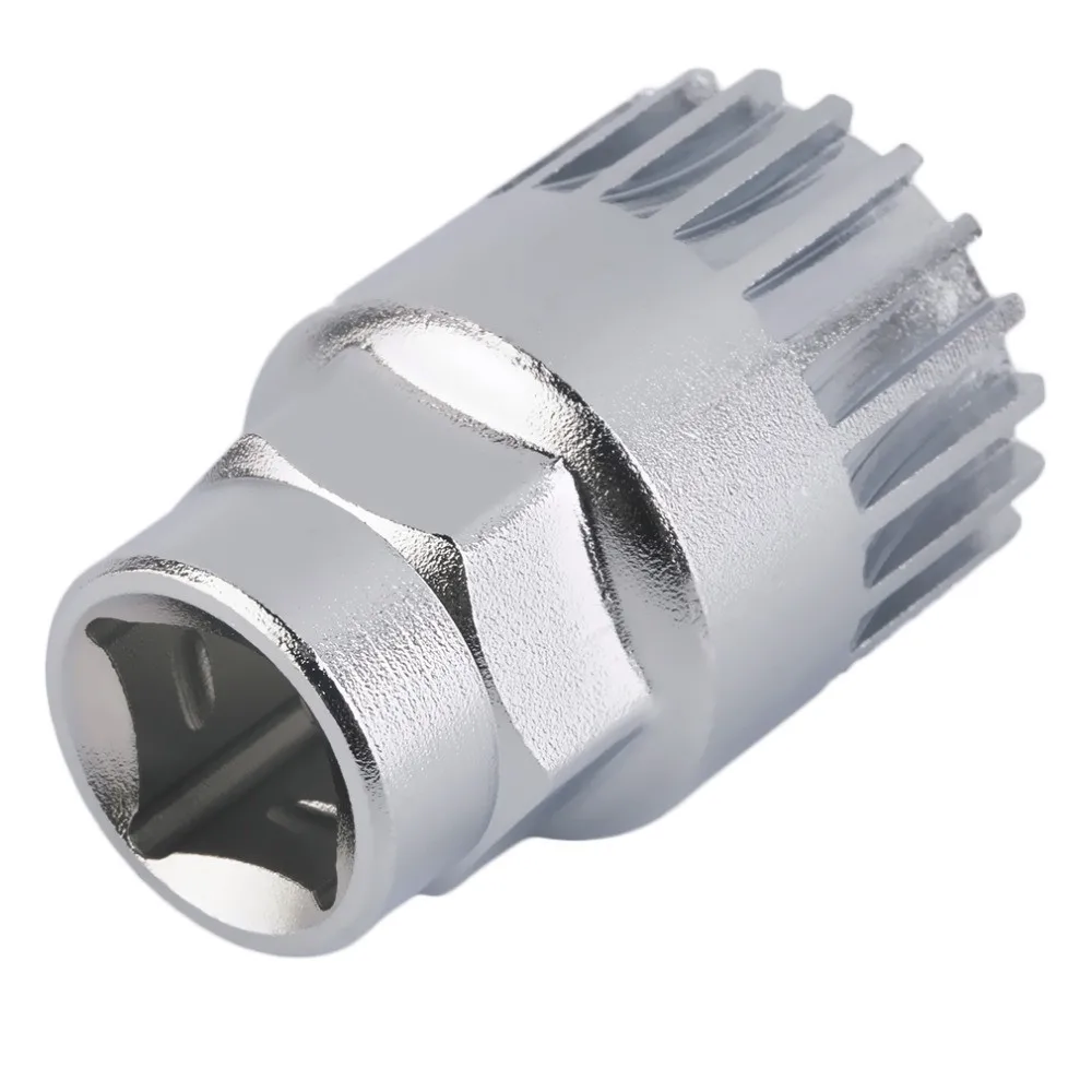 New-Cycle-Cycling-Mountain-Bicycle-Sealed-Bottom-Bracket-Spindle-Remover-Repair-Silver-Steel-Tool-Sports-Free