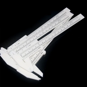 

5Pcs Eyebrow Shaping Tools Measurement 150mm Microblading Plastic Measuring Vernier Slide Caliper Permanent Makeup accesories