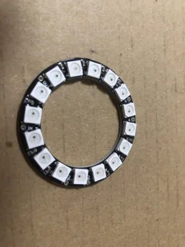 

2019 10PCS 16 Bit WS2812 5050 RGB LED full-color built-in driving lights Round development board