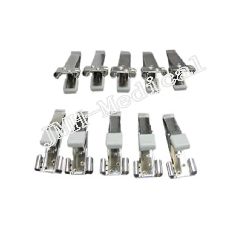 

10pcs Animal ECG clip electrode Multi function ECG EKG electrode adapter,use with 3.0 Din or 4.0 Banana leadwire electrode