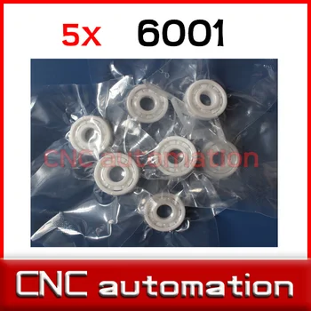 

5pcs full Zirconia ZrO2 6001 ceramic Radial shaft Ball Bearings 12*28*8mm
