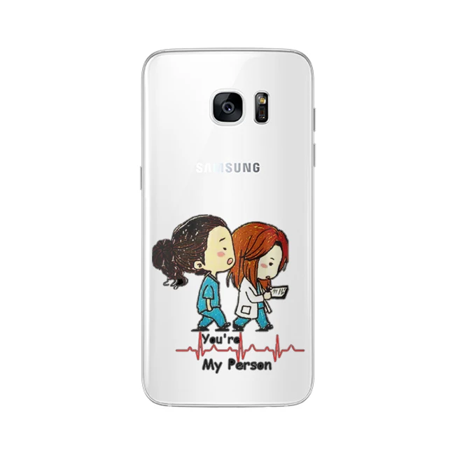 Мягкий ТПУ для Samsung Galaxy A5 A6 A7 A8 J5 J6 J7 J8Plus 2016 2017 2018 NOTE8 NOTE9 You're My Person Fundas Greys Anatomy|Сумки
