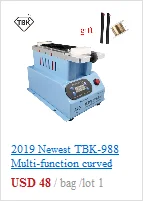 Новейший TBK-268 3 в 1 lcd сенсорный экран отдельная Автоматическая рамка нагревательный сепаратор для плоского изогнутого экрана стекла средняя рамка