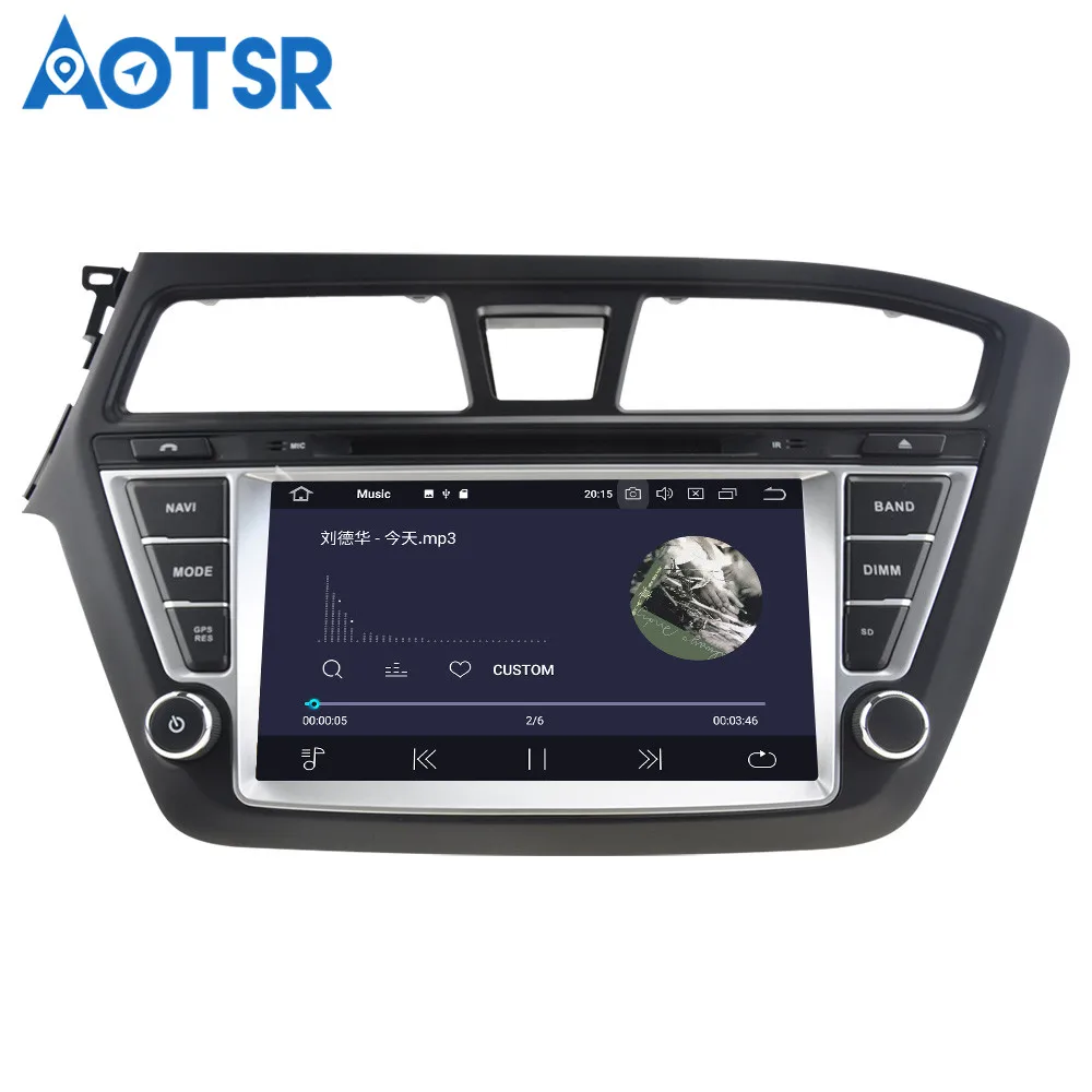 Android 9,0 8 ядерный автомобильный DVD CD плеер gps навигация для HYUNDAI I20- мультимедийная система 2 din радио авто радио стерео