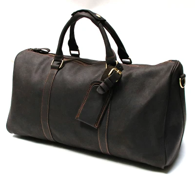 Сяоянь-Винтаж ретро из натуральной кожи дорожная сумка Для мужчин вещевой мешок большой Ёмкость сумка стильная Для мужчин сумка