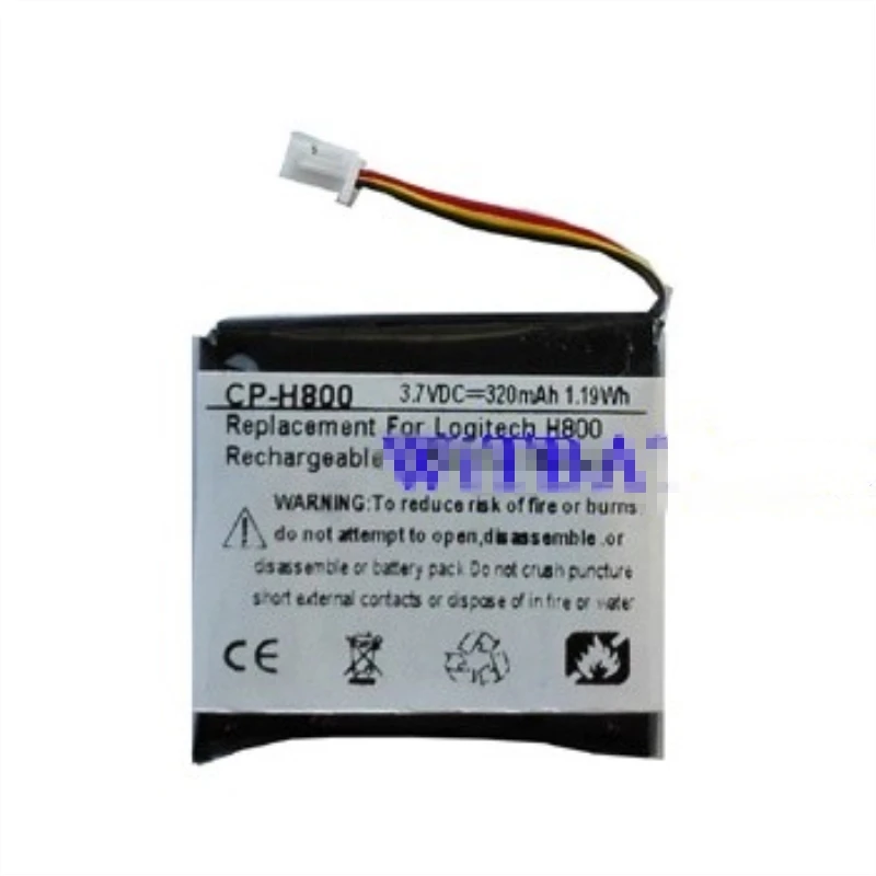 Аккумулятор TTVXO для беспроводной гарнитуры Logitech H800 аккумулятор 993-000565 |
