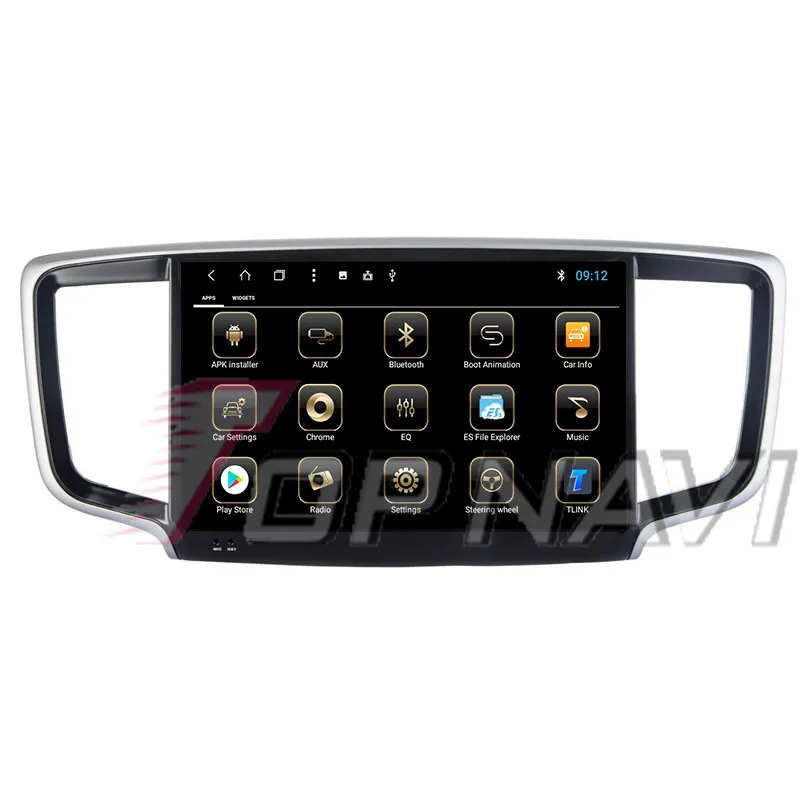 Top Autoradio 10.1Inch Android 8.1 Vehicle Radio Tuner For Honda Odyssey 2015 Car GPS Navigation Multimedia Support Map NO DVD 2 din 3