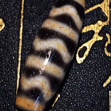 180116-3 старый натуральный агат материал водяная волна Тотем тибетские бусины дзи мощный амулет коллекционные настоящие тибетские бусины