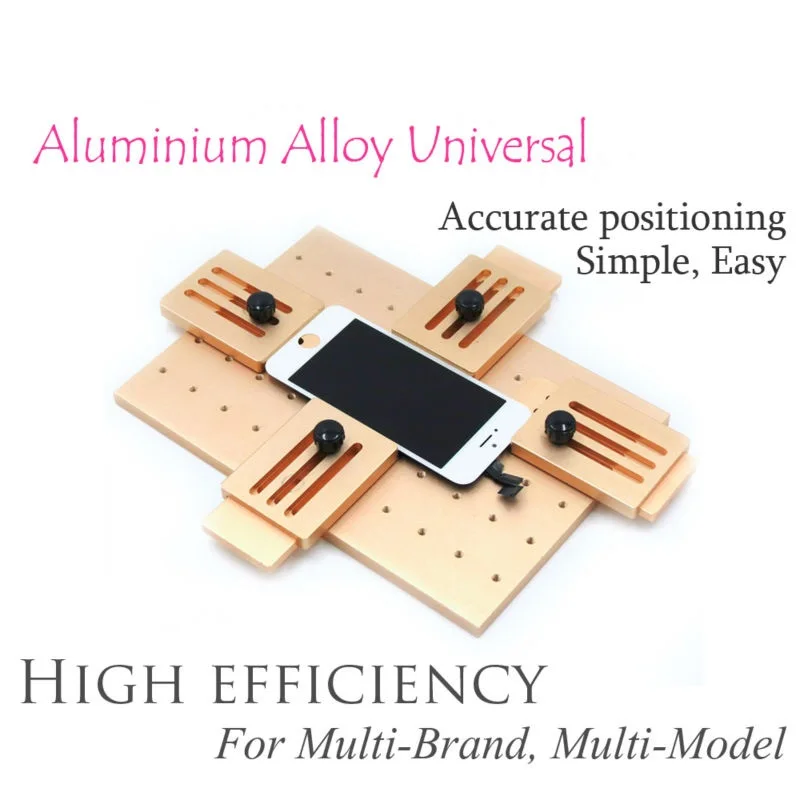 

lcd mobile fixed module mold Front Outer Glass Lens Mold for iPhone Samsung HTC Sony Model Holder Clamp for seperation machine