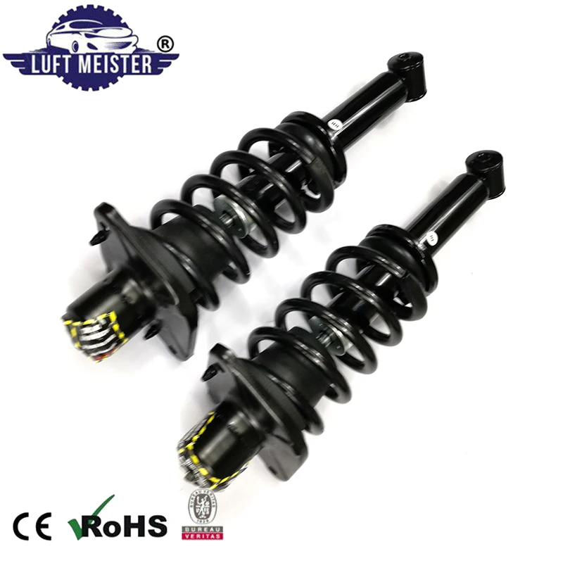 5pcs Fit for Audi A6 C5 4B Allroad, Quattro 1999-2006 Coil Spring Conversion Kit with EBM Air Suspension Struts Replacement