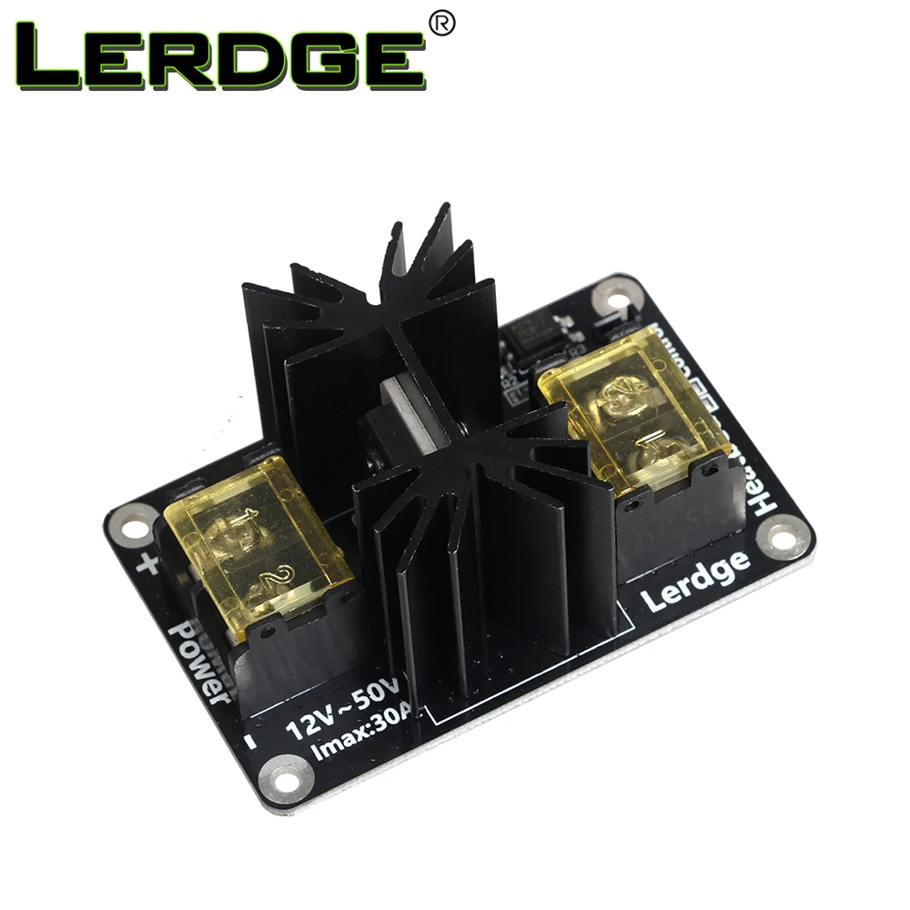 LERDGE 3D طابعة أجزاء العام إضافة على ساخنة السرير الطاقة التوسع وحدة عالية الطاقة وحدة لوح تمديد مع كابل