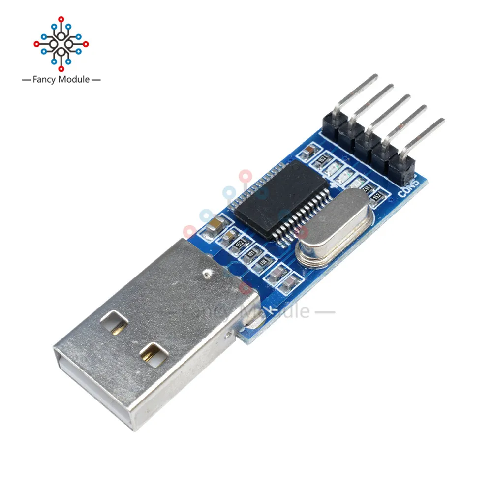 

1Pcs 3.3V/5V USB To Serial TTL USB-TTL Module Adapter PL2303HX Auto Converter Microcontroller With Flexible Cover For Arduino