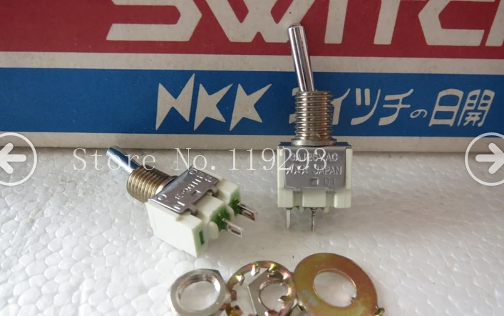 [BELLA]Japan's NKK E-2011 toggle switch 3A125VAC 2 feet files Toggle Switches stock sale--10PCS/LOT | Обустройство дома