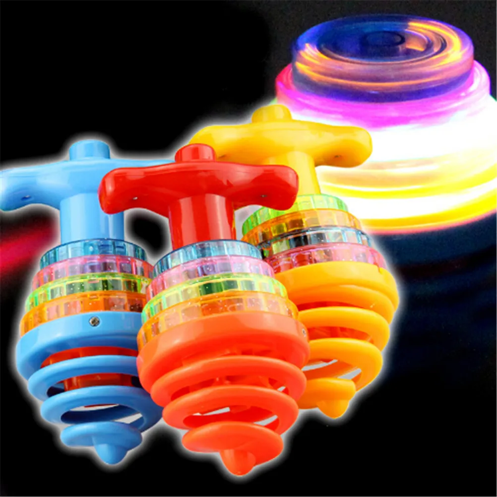

Flash Spinning Top LED Light Laser Music Gyroscope Kid's Music Gyro Children's Toy Random Colorful